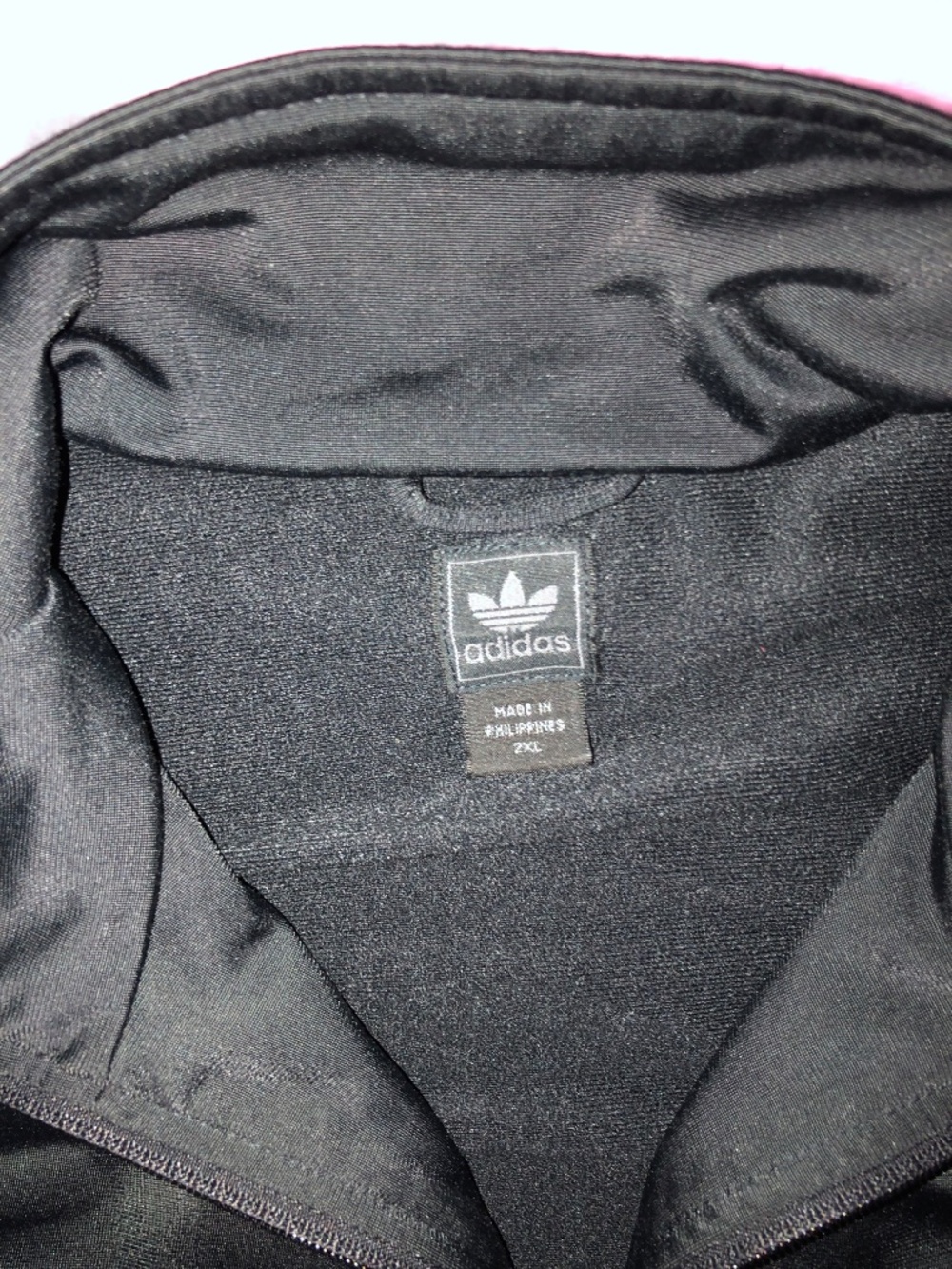 TrEfOiL superstar original track jacket XXL 3STRIPES 2X - Picture 7 of 8